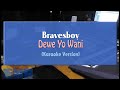 Bravesboy - Dewe Yo Wani (KARAOKE TANPA VOCAL)