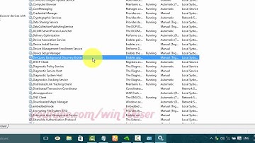 Windows 10 : How to Start or Stop DevQuery Background Discovery Broker Service