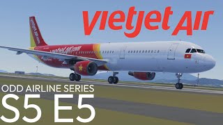 Infinite Flight LIVE | ODD AIRLINE SERIES S5 E5 | Hanoi to Ho Chi Minh | Vietjet Airlines A321