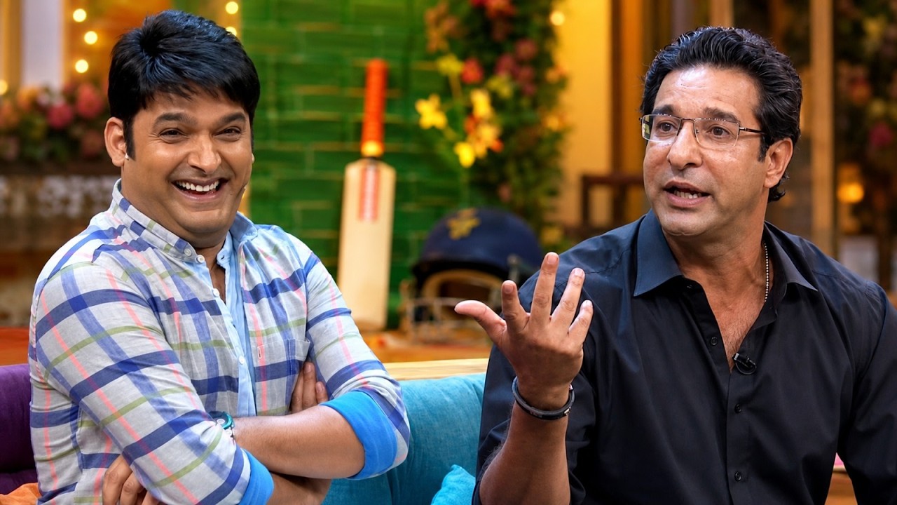 🏏Cricket के Legend Wasim Akram ने बताई Cricket की Funny कहानियां 😂 | The Kapil Sharma Show | Comedy