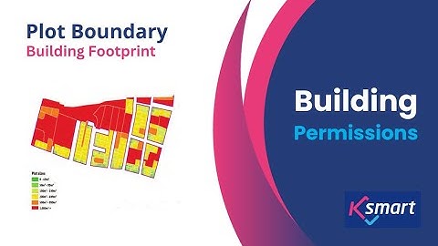 PLOT Boundary | Building Foot Prints | Covered Area 01 | KSMART | Building permit Module |