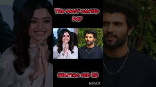 Our most waited dream comes true❤😍🥰😘🧿Atlast it's happening#vijaydevarakonda #rashmikamandanna#shorts