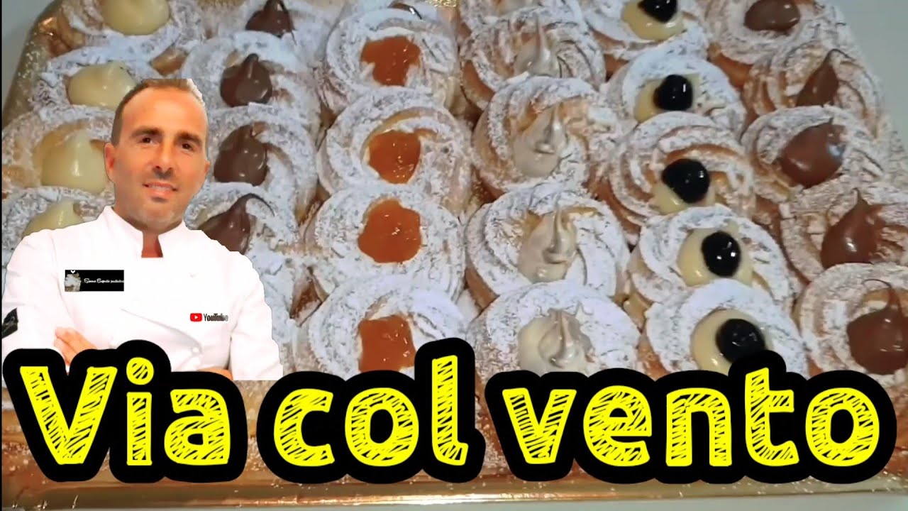 Via col vento napoletani spettacolari ricetta spiegata perfettamente da un pasticciere napoletano