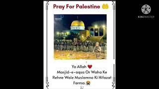 Pray for Palestine