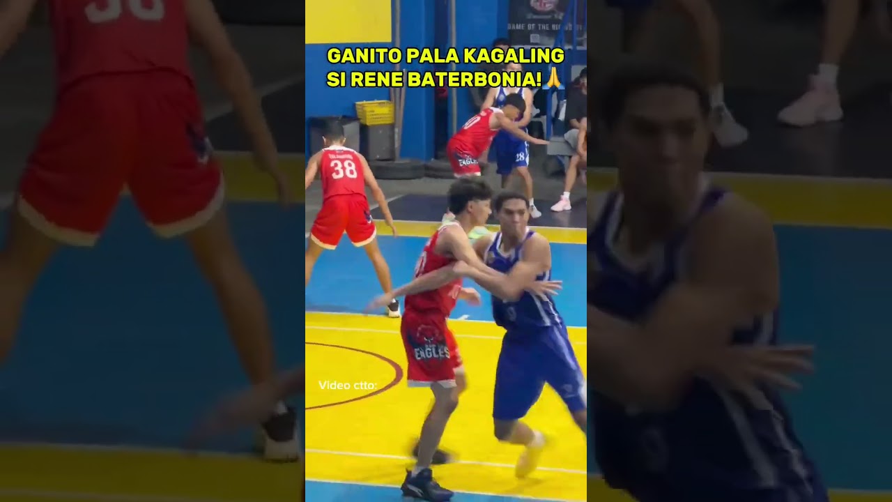 Rene Baterbonia, ganito pala kagaling sa basketball! Sinayang ang PAMBATO ng Mindanao | Baterbonia.