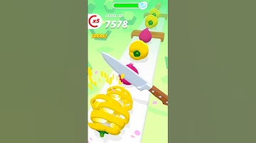 Perfect slice game 🔪 🍎 🍏 🔥.  #perfectslices #perfectslicescutting #shorts