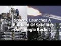 SpaceX's Record Breaking* Rideshare Mission Launches 143 Satellites