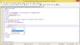 36 - JS - Intro to Javascript
