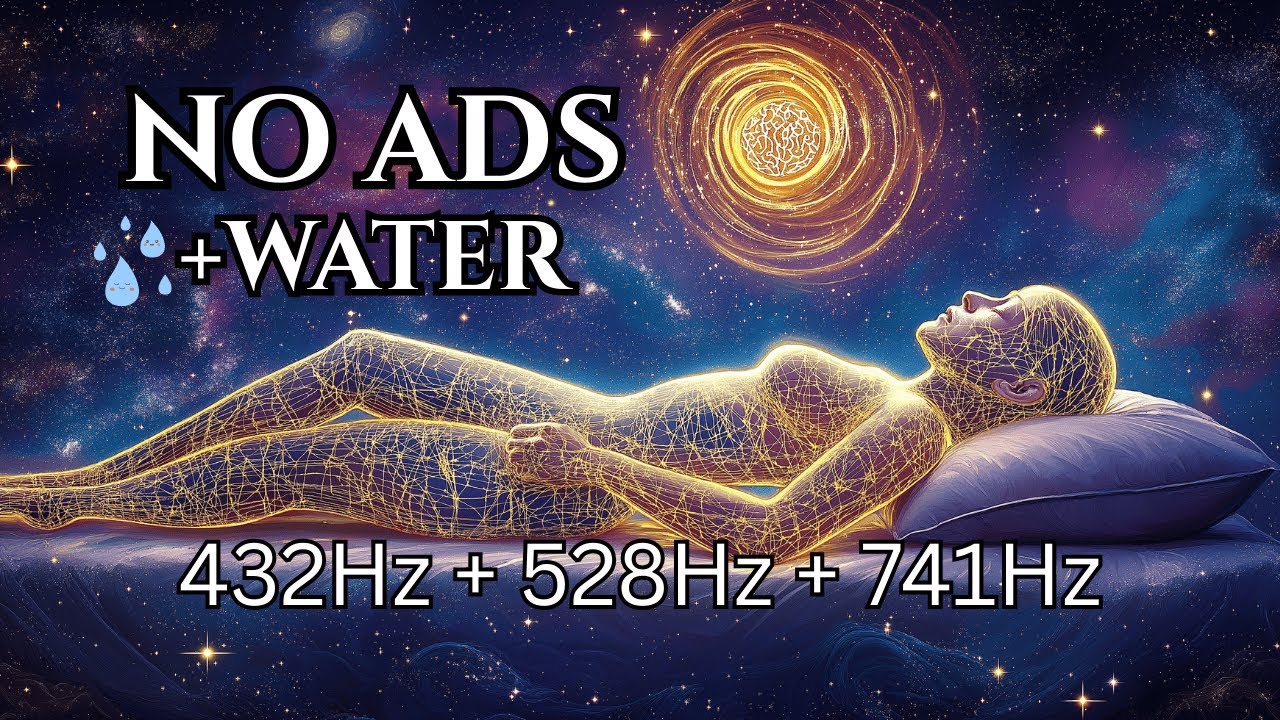 432Hz + 528Hz + 741Hz | The DEEPEST Healing Sleep: Whole Body ...