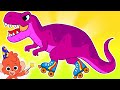 Funny Dinosaur Videos | Club Baboo | Spinosaurus, TRex, Velociraptor, Triceratops, Stegosaurus