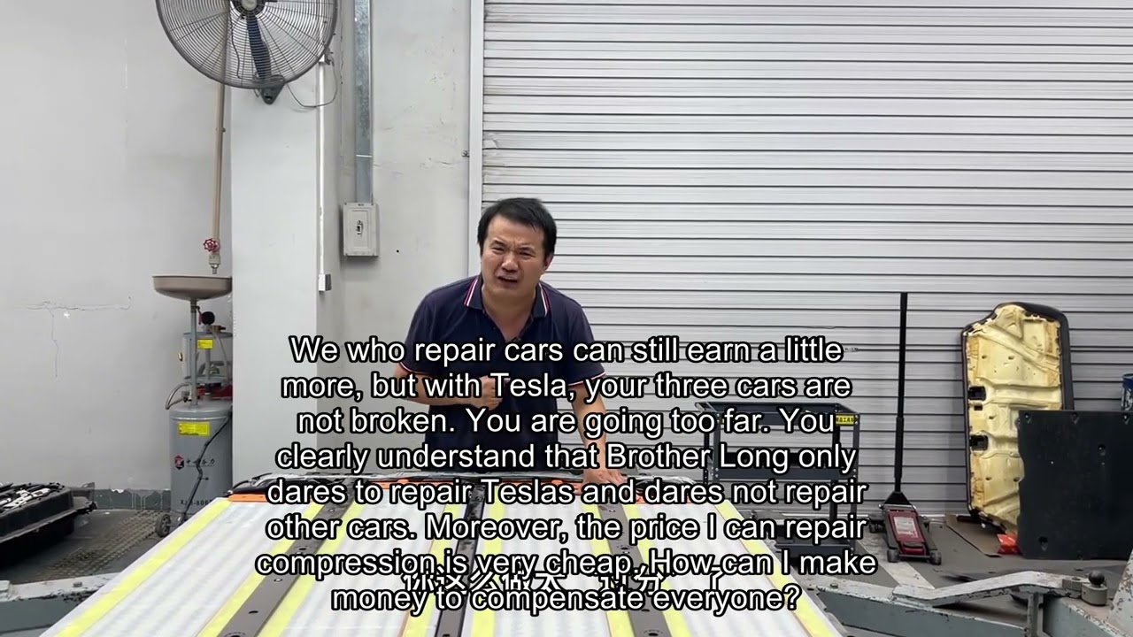 tesla ac compressor ev repair