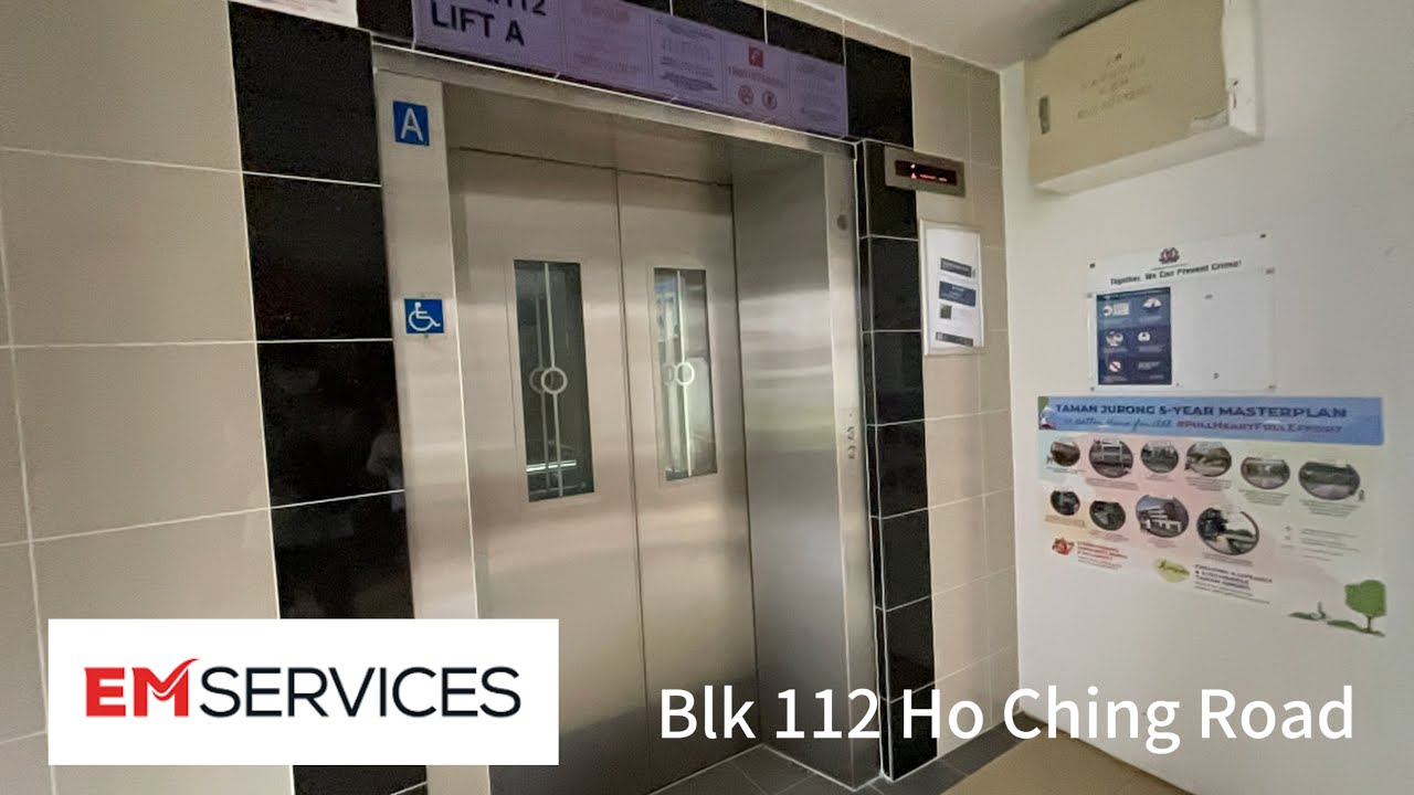 EM Lift at Blk 112 Ho Ching Road