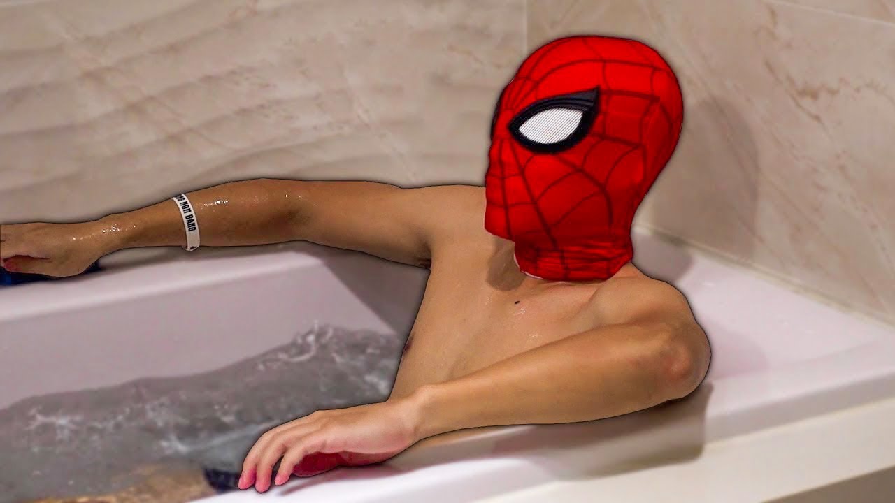 Spider-Man in real life | Time for rest