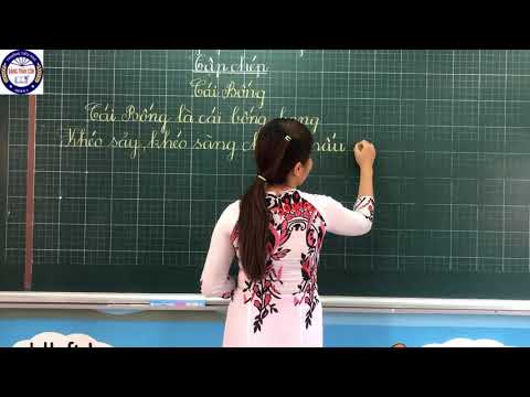Lớp 1-N23T4- Chính tả Cái Bống