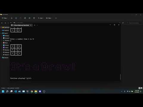 Command-line tictactoe game [Showcase] (Made with Rust)