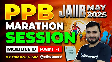 JAIIB PPB Module D Marathon | JAIIB May 2025 | JAIIB PPB Marathon Class | JAIIB PPB MCQ