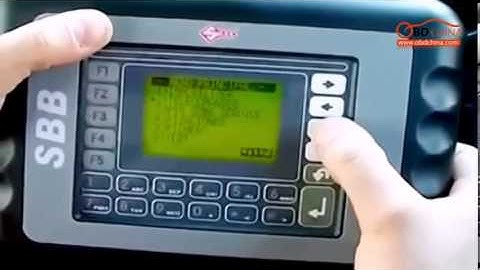 Sbb Key Programmer New Version V33.02