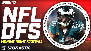 Eagles vs Packers Showdown Strategy MNF Week 10 DFS Picks | NFL DFS Strategy