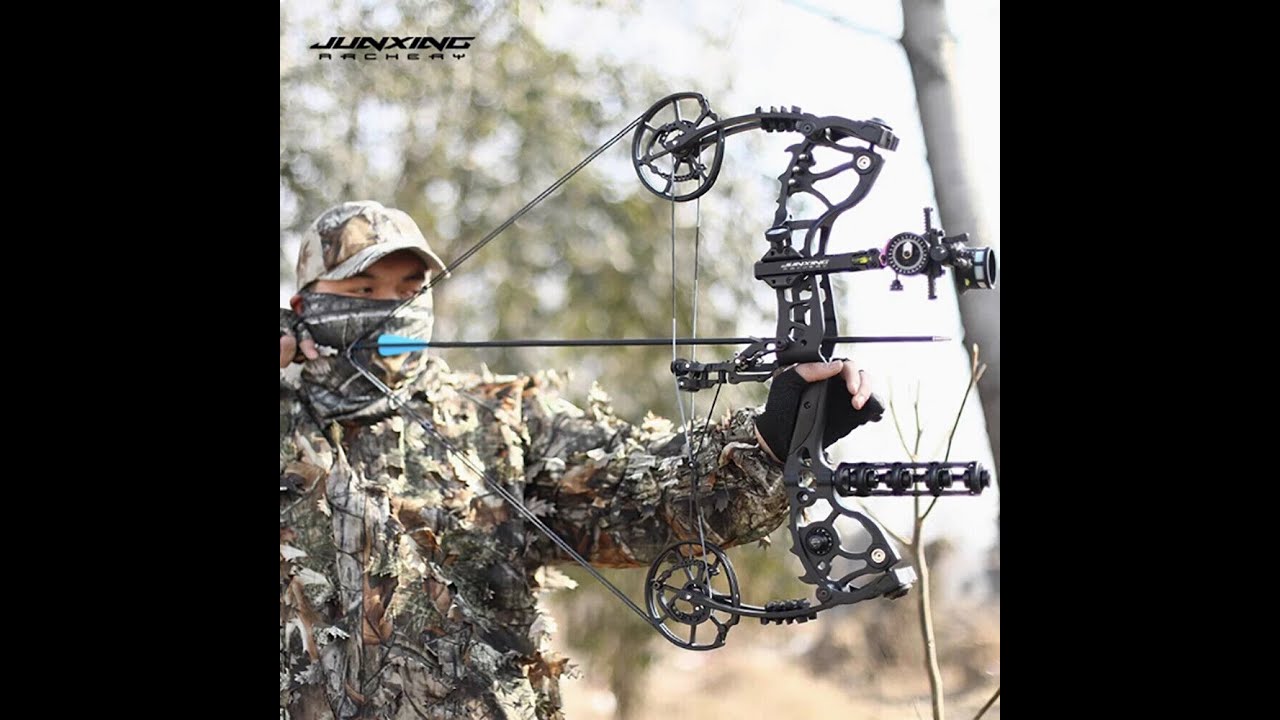 Dual-Use Adjustable Compound Bow – 430FPS for Hunting, Target & Bowfishing