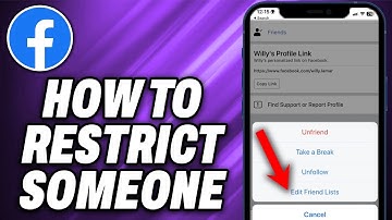 How To Restrict Someone on Facebook - Quick Help