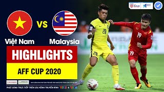 Highlights Việt Nam vs Malaysia | Hoàng Đức - Công Phượng solo ghi siêu phẩm chấn động Đông Nam Á