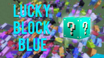 Minecraft: {INSANE BLOCK!} Blue Lucky Block Mod Showcase!
