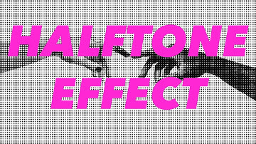 EASY HALFTONE EFFECT IN ADOBE PHOTOSHOP !