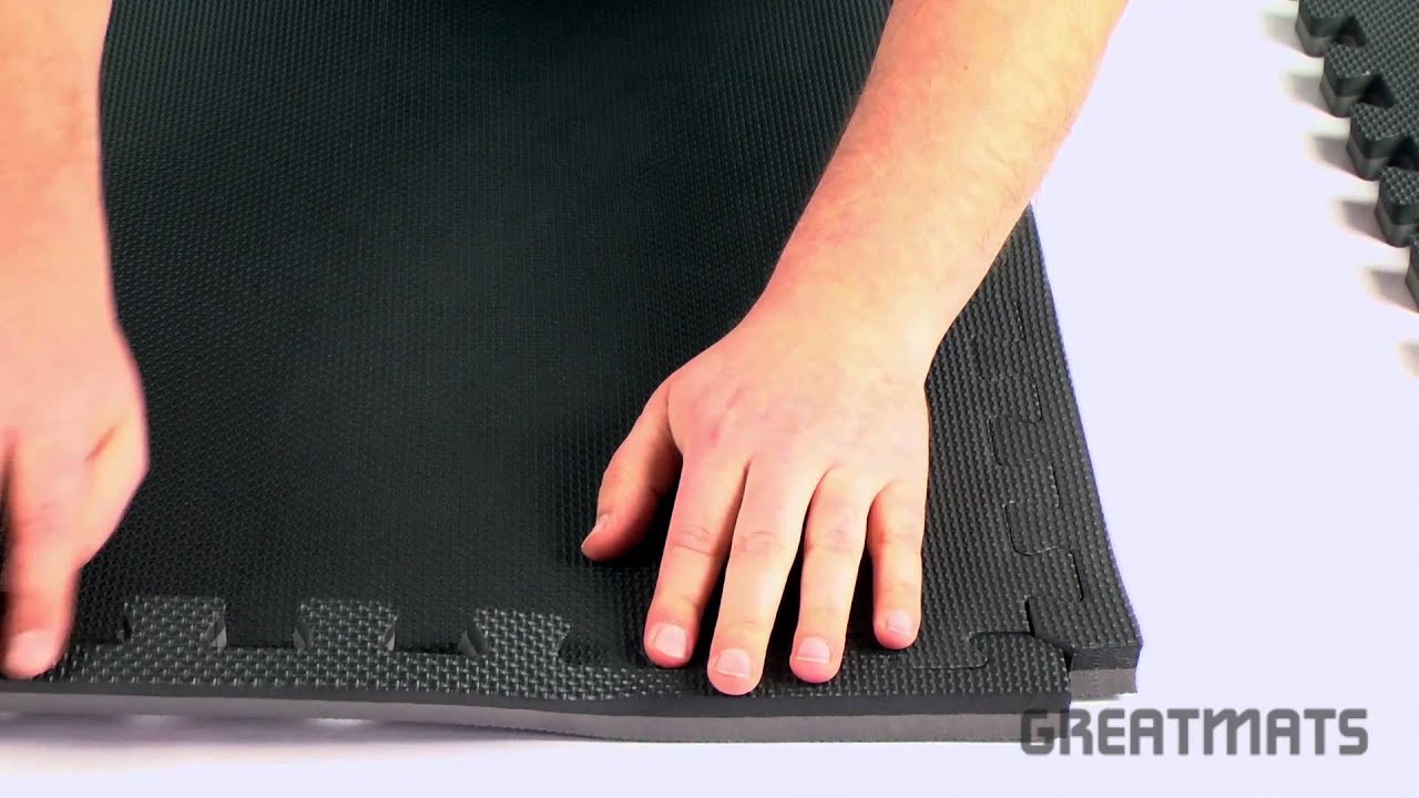 Home Martial Arts Gym Floor Mats - Home Exercise and Play Workout Mats