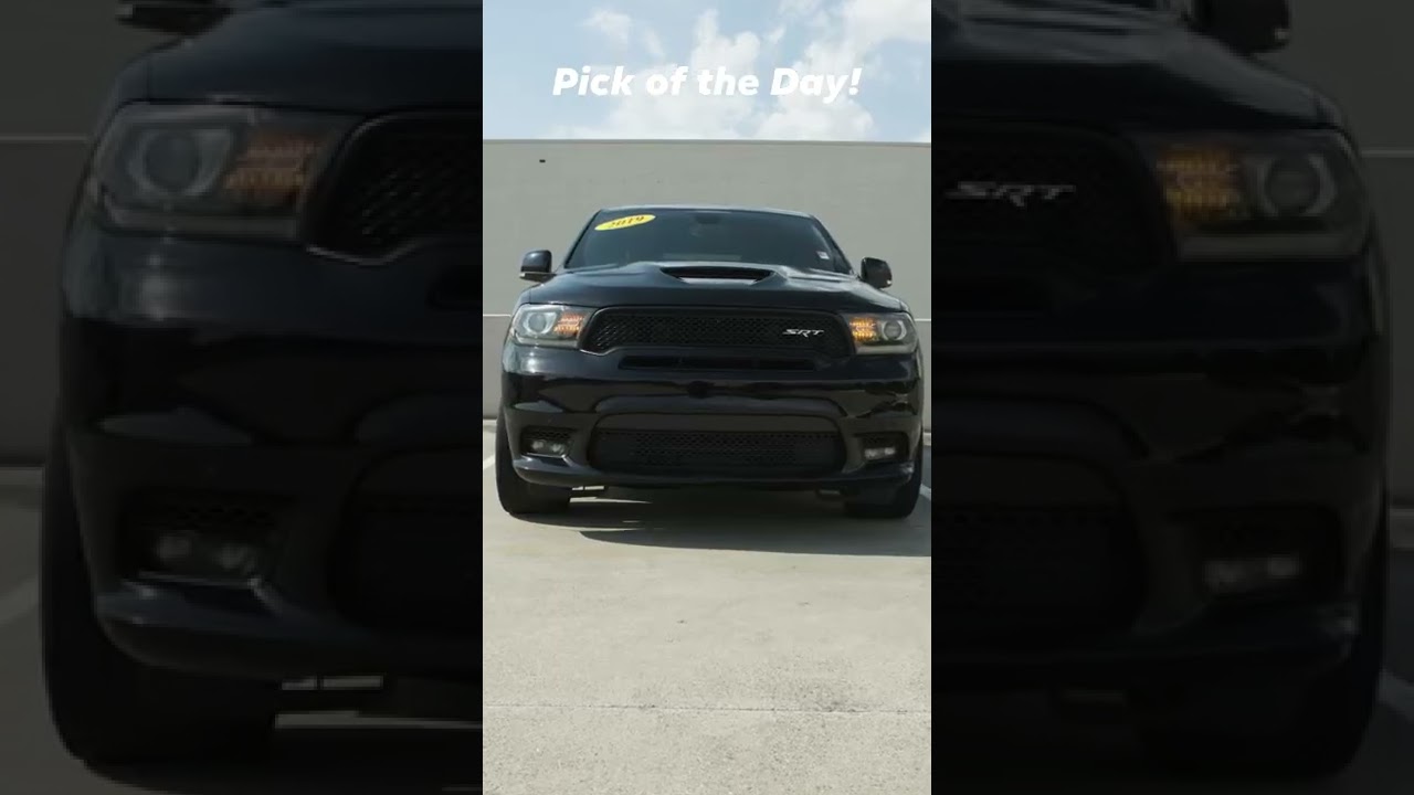 2019 DODGE DURANGO SRT - Pick of the Day!