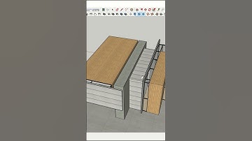 SketchUp 3D Warehouse Design Part 30 #shorts