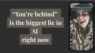 Famous “You’re Behind” Is the biggest lie in AI right now. Wealth