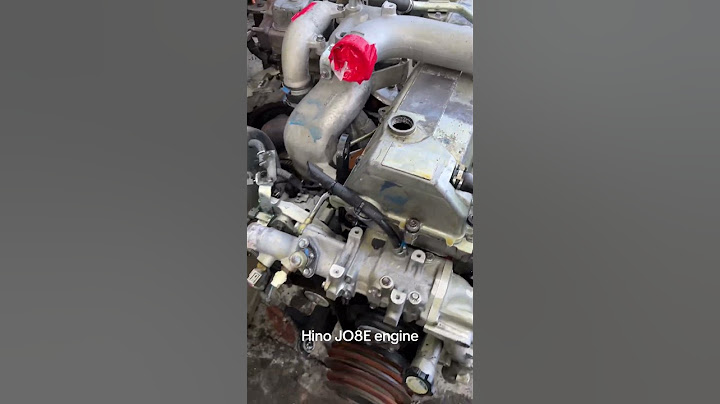 Hino JO8E Engine. Japan import. #japanengine #fypシ゚viral #fyp #foryou #foryoupage #foryourpage