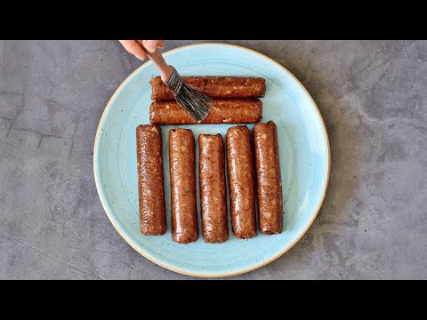 Vegan Sosis Tarifi (Glutensiz Vejetaryen Sosis)