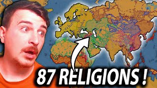 The 1st COMPLETE EU5 MAP of the WORLD is HERE & Religions EXPLAINED