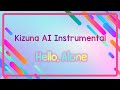 Kizuna AI - Hello, Alone (Instrumental / Karaoke) *ACTIVATE SUBTITLES