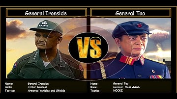 General Ironside VS General Tao - Shockwave Chaos Mod - Challenge - C&C Generals