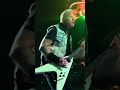 JAMES HETFIELD MAKING A SECURITY GUARD CHANT HEY! HEY! LIVE (2023) #METALLICA #shorts