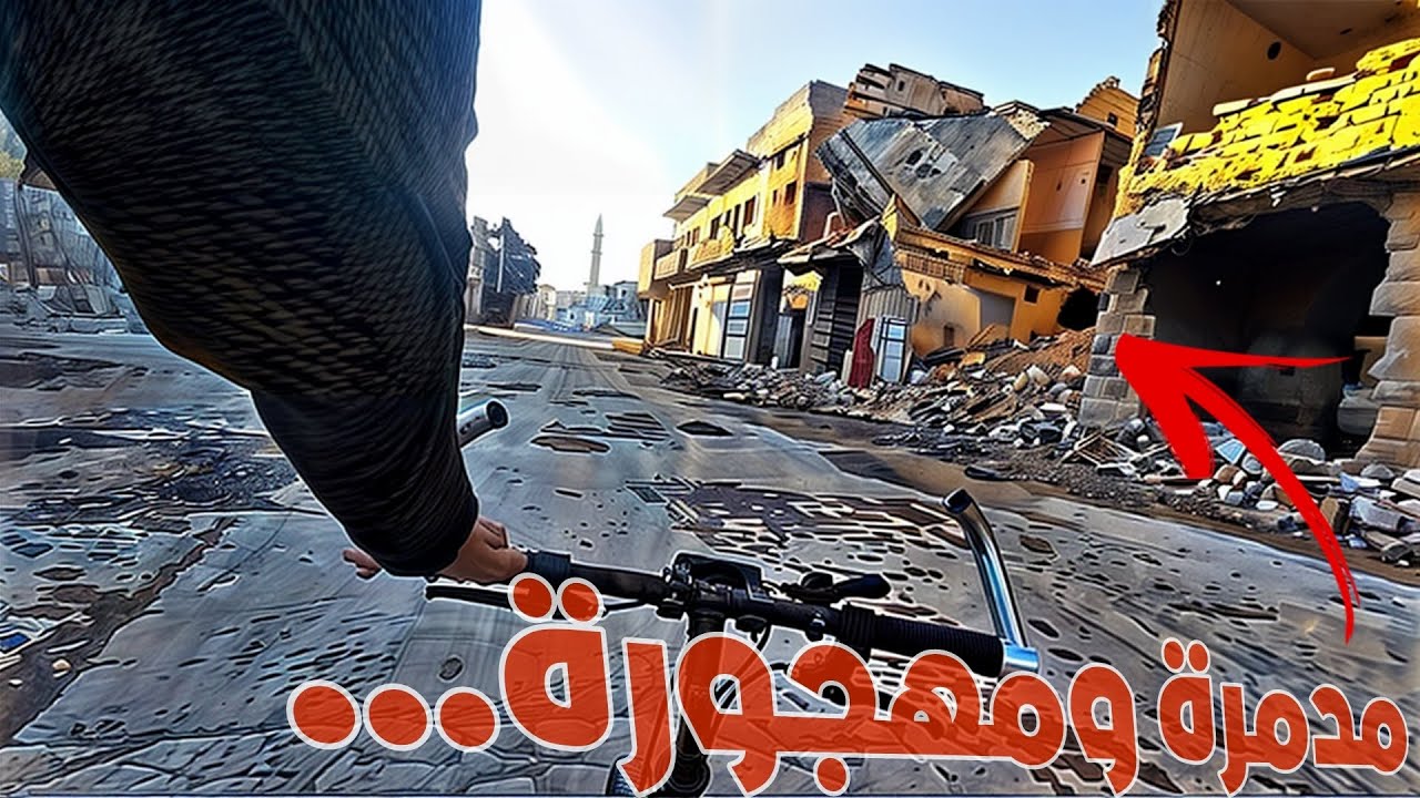 ذهبت إلى أخطر مدينة مهجورة في سوريا (تادف)! 😳😞