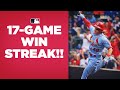 Cardinals rip off one of MLB's GREATEST win streaks ever to get Postseason spot!! (17-game streak!!)