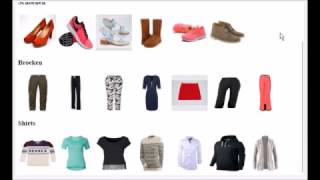 Clothes advice on app based on weather and diary appointments / Kleding advies app screenshot 5