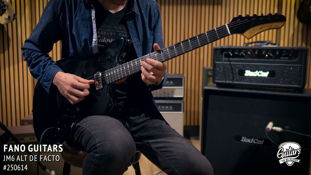 Fano JM6 Alt de Facto [Guitar Sound Demo] | Ebony Fretboard