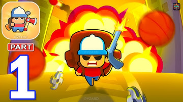 Backpack Hero: Merge Weapon - Gameplay Walkthrough Part 1 Backpack Hero Zombie Defense (Android,iOS)