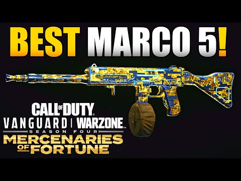 New Marco 5 SMG Fits in the Close Range Meta for Warzone | Season 4 Mercenaries of Fortune Update