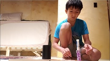 Glue Stick Trickshots (Glue Stick Cap On Cap, Glue Stick Flip On Dice)