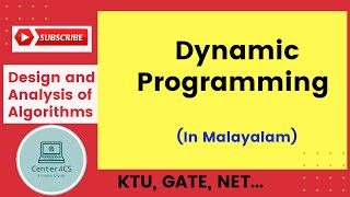 Dynamic programming -Overlapping subproblems-Optimal substructure-Tabulation-Memoization | DAA