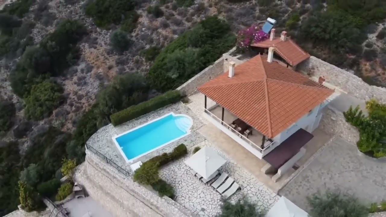 Villa Penina in Vivari Greece - Drone Shots