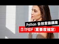 【第5回】単語の重要度推定(TFIDF)（Python自然言講座・ニューラルネット・自然言語・形態素解析・word2vec・tfidf・LSTM）