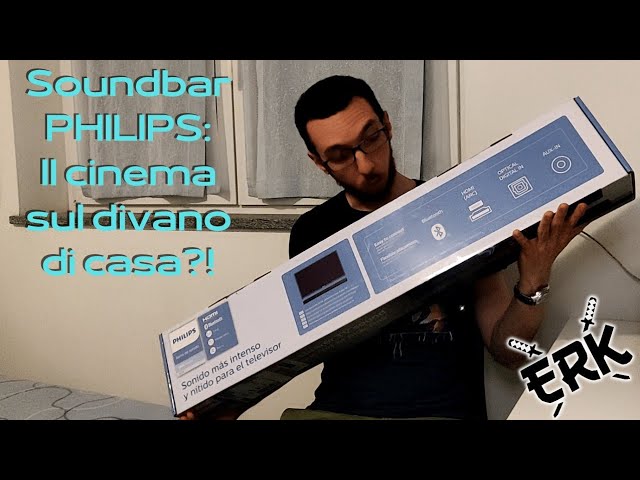 Philips HTL1510B/05 Sound Bar 1000 Series Unboxing - YouTube