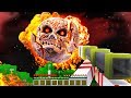 LUA ASSUSTADORA FOI DESTRUIDA NO MINECRAFT !