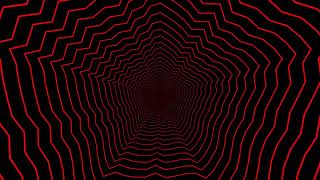Abstract Red black wave pattern distorted spider web waves | 4k Hypnotic Background